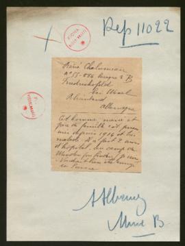 Expediente de René Chalumeau