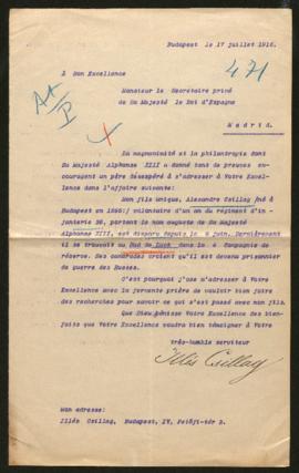 Expediente de Alexandre Csillag