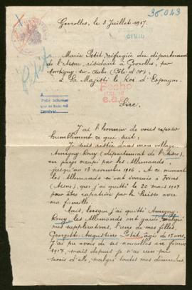 Expediente de Georgette Augustine Petit