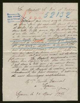 Expediente de Emile Deniset