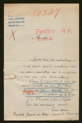 Expediente de Henri Moreau