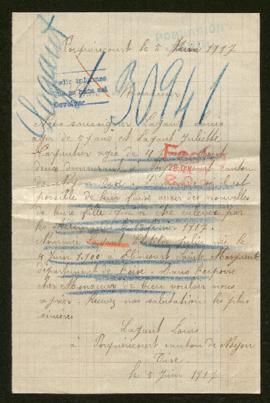 Expediente de Clotilde Julia Lagant