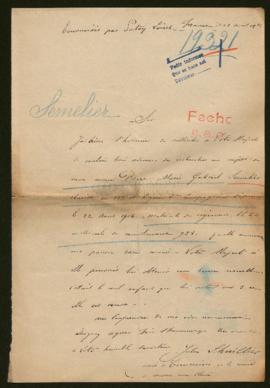 Expediente de Pierre Marie Gabriel Semelier