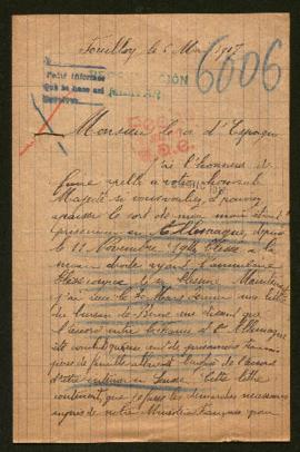 Expediente de Numa Demailly