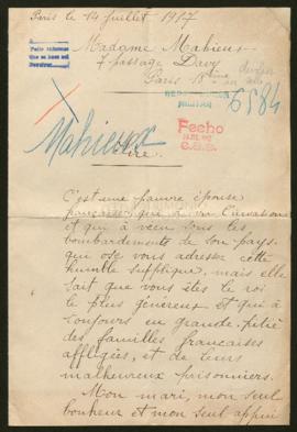 Expediente de Henri Mahieux