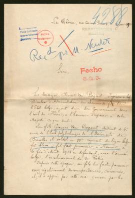 Expediente de Georges van Bogaert