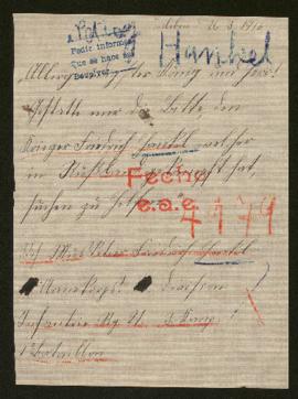 Expediente de Friedrich Hankel