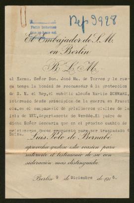 Expediente de Martin Schwarz