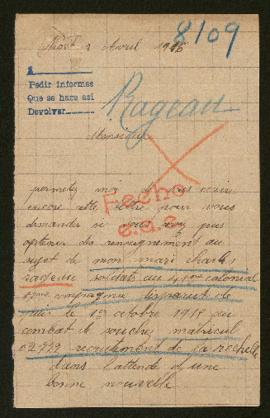 Expediente de Charles Rageau