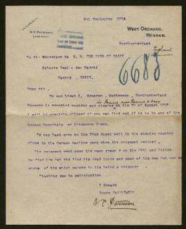 Expediente de I. Amorer Patterson