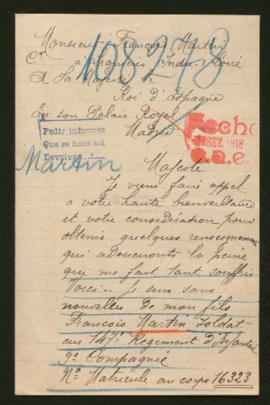 Expediente de François Martin