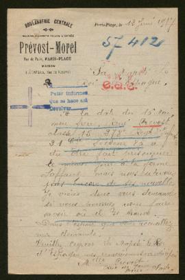 Expediente de René Prevost