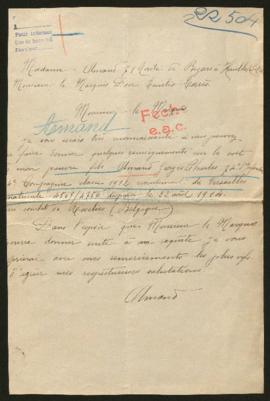 Expediente de Georges Charles Armand