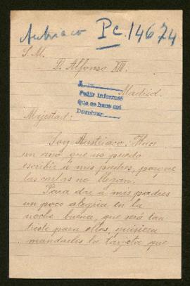 Expediente de la familia de Francisco Weiß