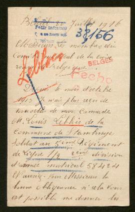 Expediente de Louis Leblois