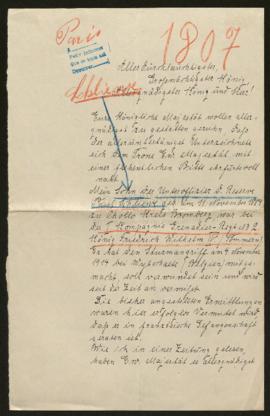 Expediente de Paul Schliewe