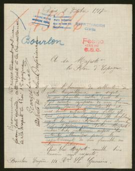 Expediente de Louise Bourlon Ponille