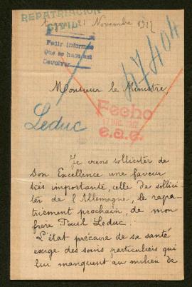 Expediente de Paul Leduc