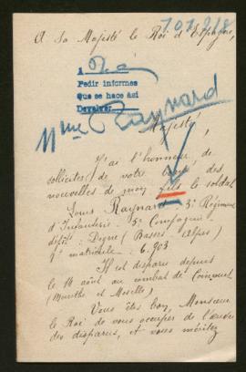 Expediente de Louis Raynard