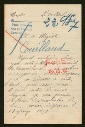 Expediente de Jules Auguste Couillaud