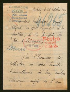 Expediente de la familia Denis Legrand