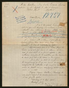 Expediente de Pierre Marie Béon