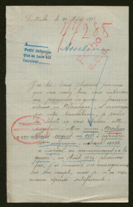 Expediente de Louis Asseline