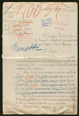 Expediente de la familia Renotte-Roman