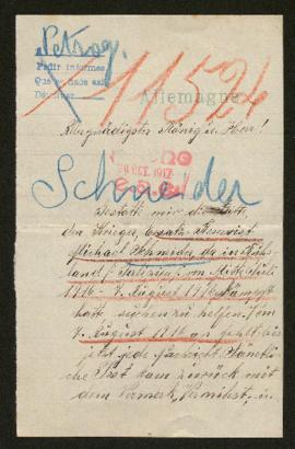 Expediente de Michael Schneider