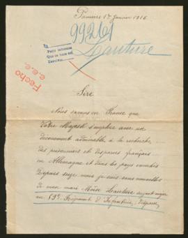 Expediente de Moïse Lauture