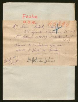 Expediente de Léon Leclert