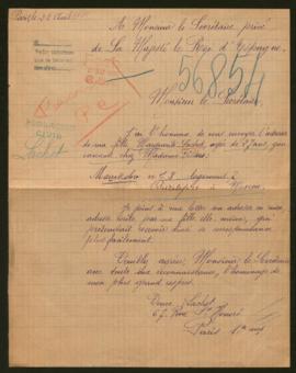 Expediente de Marguerite Lachet