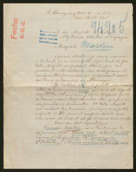 Expediente de François Martin