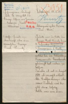 Expediente de Karl Kuntz