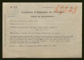 Expediente de Fany Mavrogordato