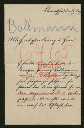 Expediente de Heinrich Bollmann