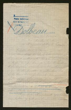 Expediente de Charles Dolbeau