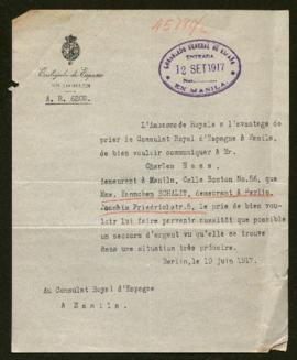 Expediente de Hannchen Schalit