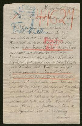 Expediente de la familia Fischer Vosbein