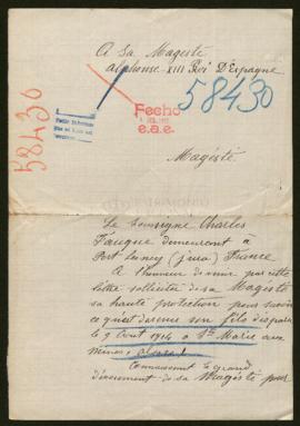 Expediente de Edmond Marcel Ludovic Fauque