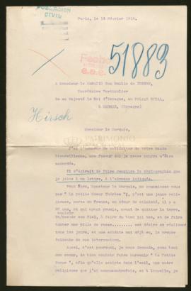 Expediente de Madeleine Hirsch