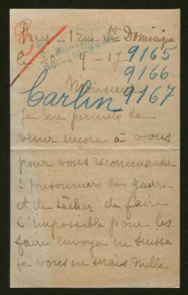 Expediente de Albert Carlin, Ernest Barbot y Georges Pidoux