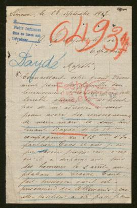 Expediente de Emilien Daydé