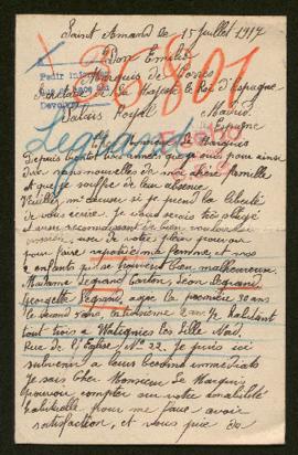 Expediente de la familia Legrand Carton