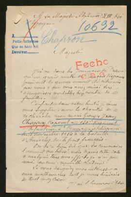 Expediente de Georges Jean Chapron