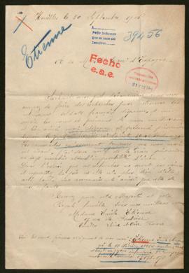 Expediente de Emile Auguste Etienne