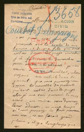 Expediente de la familia Courbot Delengaigne