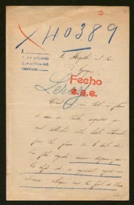 Expediente de Joseph Leroy