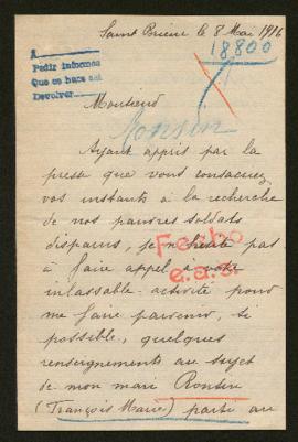 Expediente de François Marie Ronsin