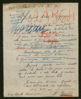 Expediente de madame veuve Moreau